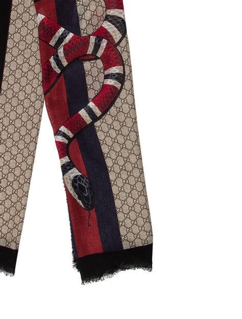 gucci scarves mens|gucci snake scarf men.